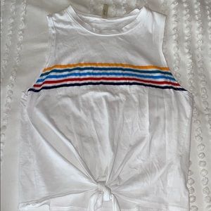 tie up T-shirt